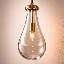 Luminaire suspendu en laiton vieilli Teara