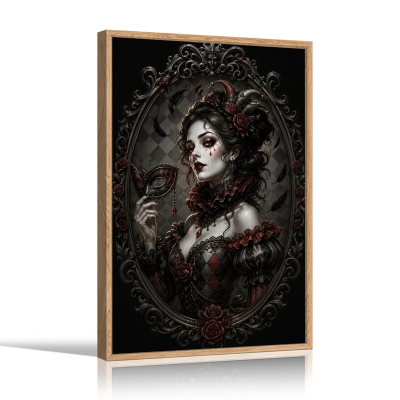 Art mural sur toile Halloween, H 48 po x l 32 po