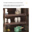 Buffet en bois de noyer massif