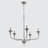 Capella 5 - Light Modern Chandelier-612678512-612678525