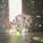 Pink crystal rose bouquet figurine