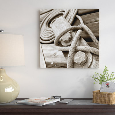 Knots And Bolts by PhotoINC Studio - Wrapped Canvas Gallery-Wrapped Canvas Giclée