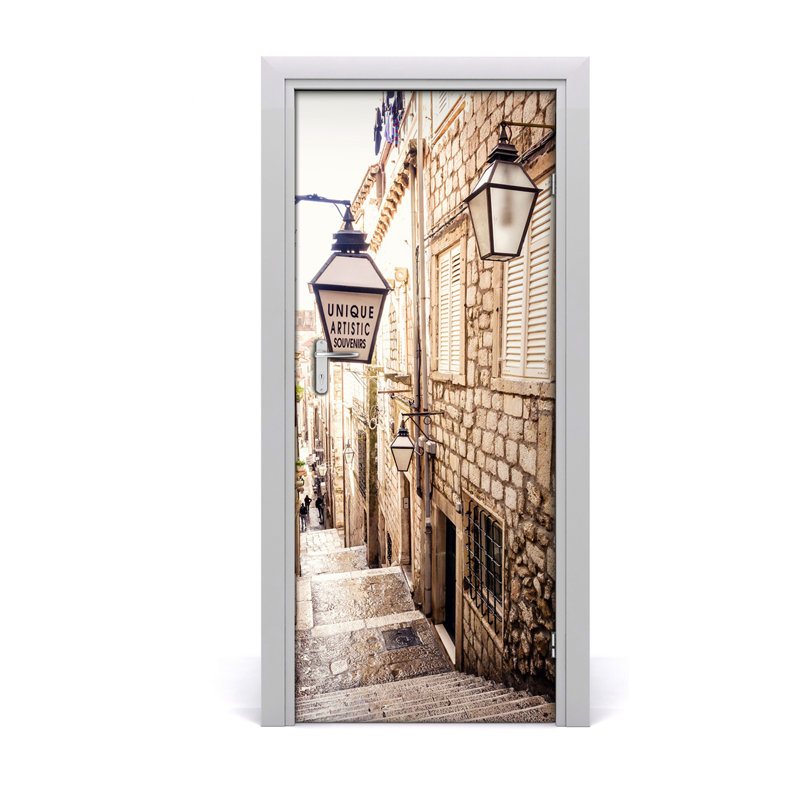 Old Town Street Door Decal