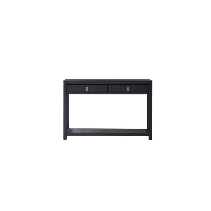 Zenaka 47.24'' W Solid Wood Console Table