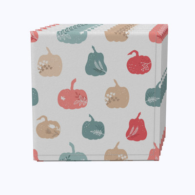 Cotton Abstract Square Napkin