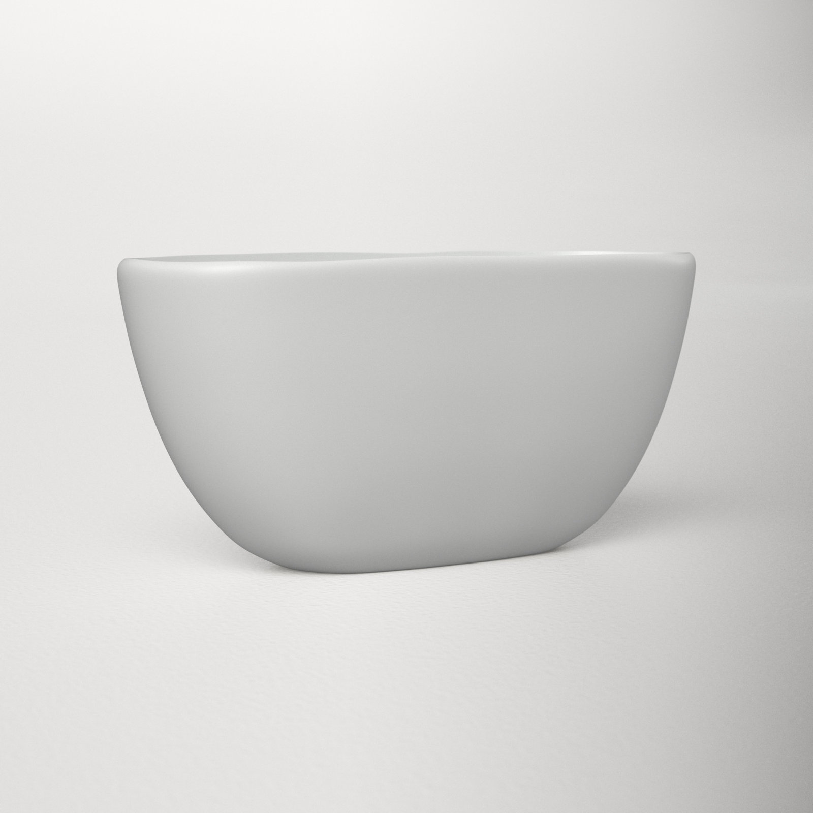 5.25'' Handmade Ceramic Table Vase, White
