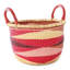 Panier Bolga Shades of Red