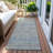 Machine Washable Indoor/Outdoor Claudian ACN1634 Blue Rug-104235799