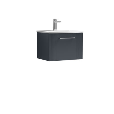Deco 510mm Single Bathroom Vanity with Integrated Vitreous China Basin