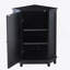 Armoire de rangement noire en coin Triangle-984751009