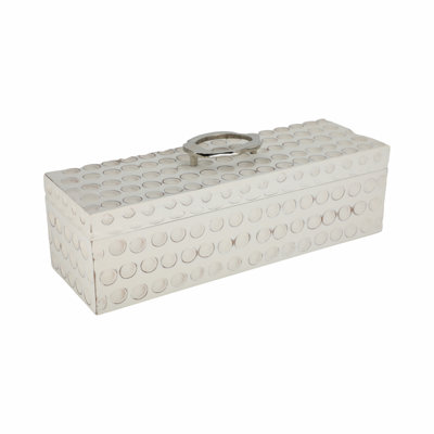 18" Griffon White Wood Box