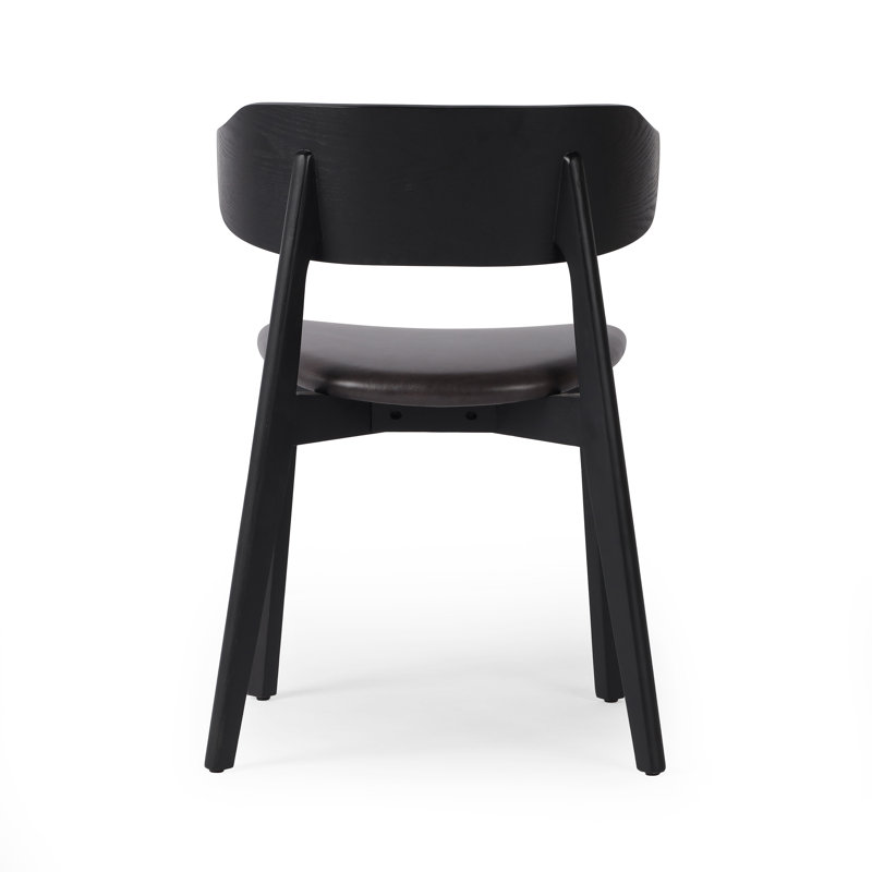 Franco Upholstered Dining Chair, Black