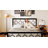 Avren Vintage Metal Platform Bed with Headboard and Footboard, Geometric Design, No Box Spring Needed-1975530981-1975530982