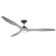 72" Aitkin 3 - Blade LED Standard Ceiling Fan with Wall Control and Light Kit Included