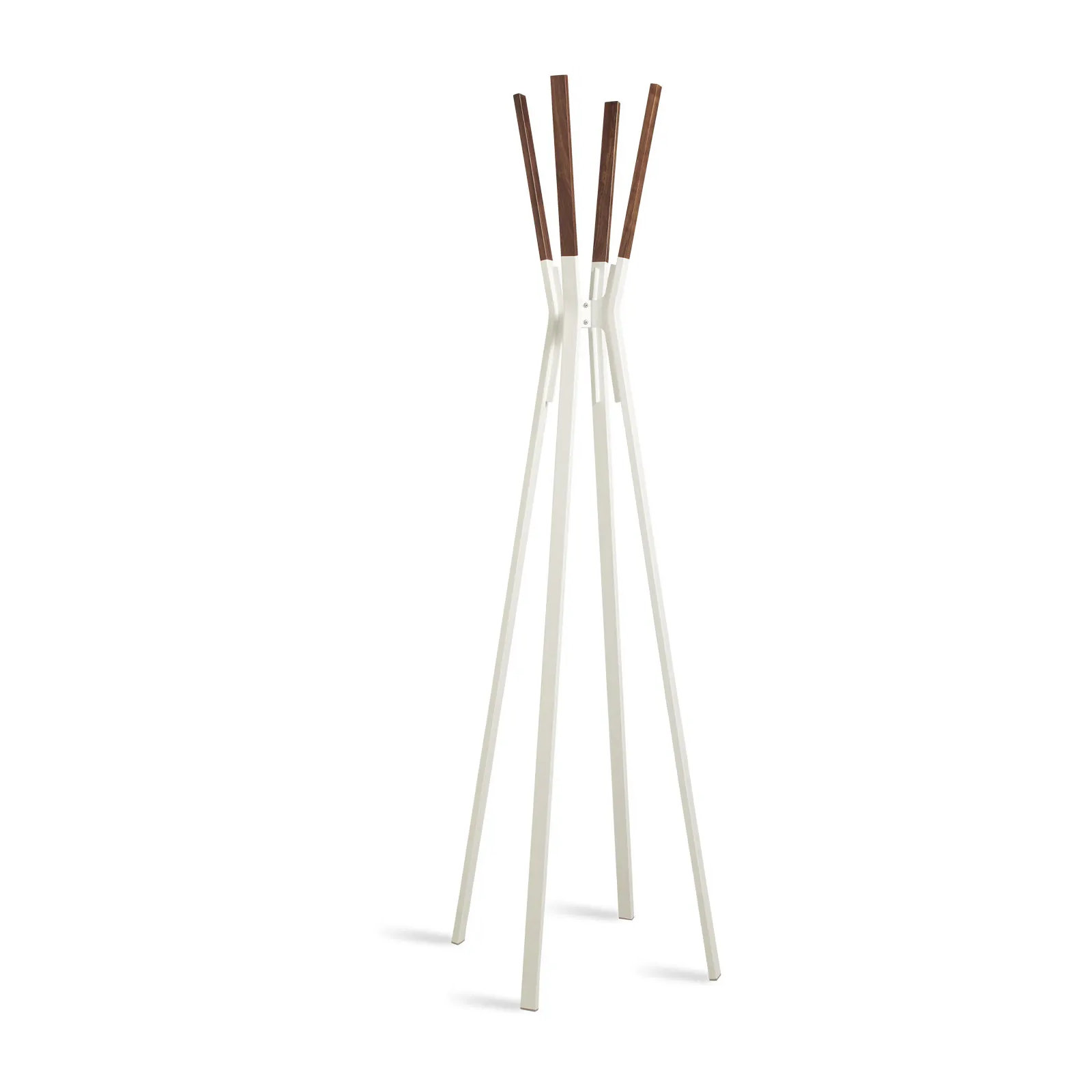 Splash Freestanding Steel Coat Rack, White