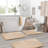 Aighan 3 Piece Ultra Soft and Absorbent Memory Foam Bath Rug Set with Non-Slip Backing-2072193401