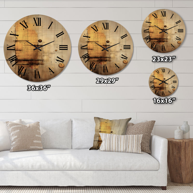 Horloge murale Maricielo, Moyenne