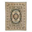 High-Quality Hand-Knotted Black Area Rug