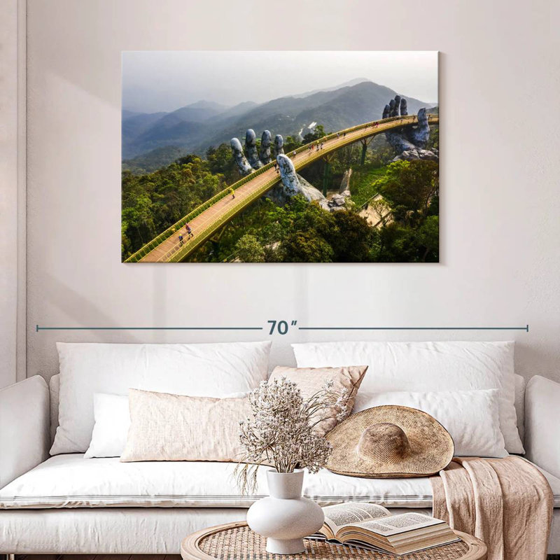 Lilie Ba Na Hills Golden Bridge, H 30 po x l 45 po
