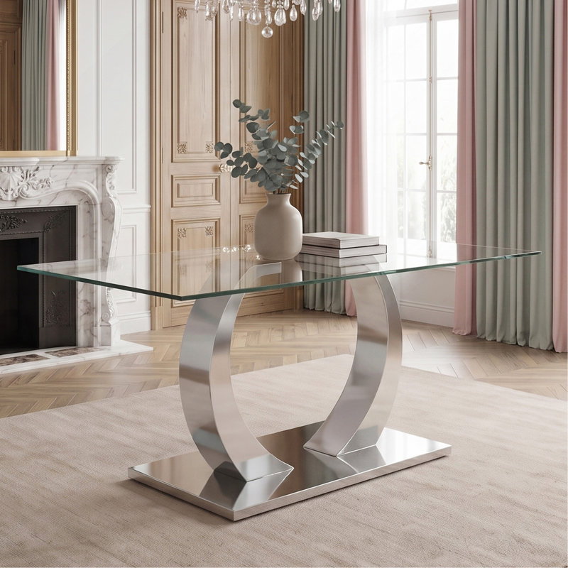 Glass Standing Desk