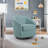 Marsels Upholstered Swivel Glider Barrel Chair-1954951789