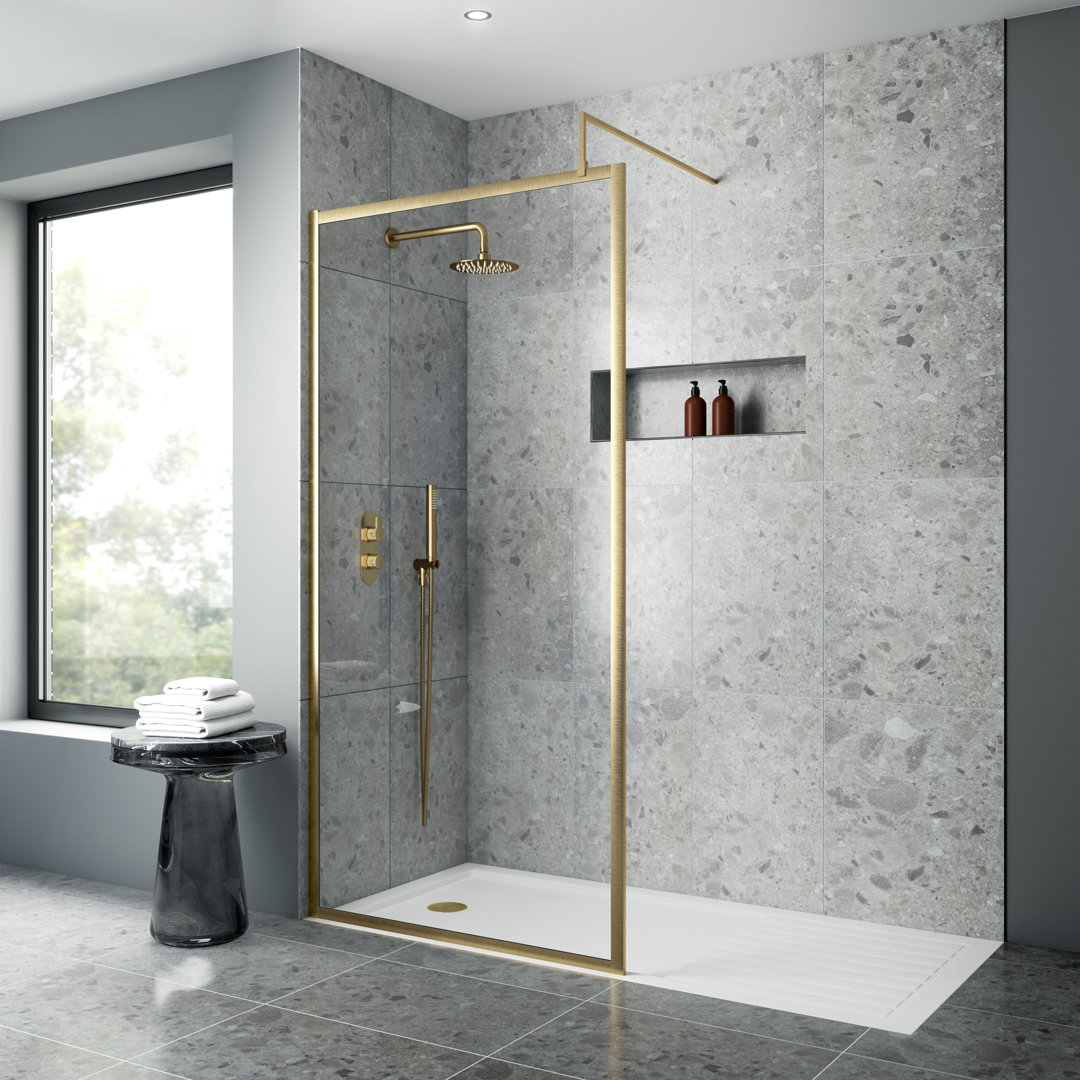 B&Q - Full Frame Wetroom Screen 1850X1400X8mm - Image 2