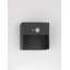 Black Integrated LED Outdoor Flush Mount