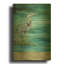 «Great Blue Heron 2» par Jean Plout, art mural en métal doré, 24 po x 36 po-132265945
