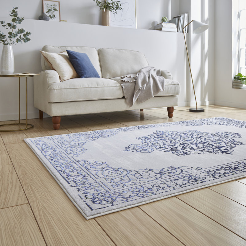 Artemis Artemis area rug Machine Woven Rectangle Blue, Rectangle 120 x 170cm