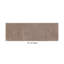 Tapis de salle de bain en polyester de luxe Krikorian-64175464-64175461