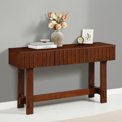 52" Console Table Entryway Side Table for Hallway Living Room