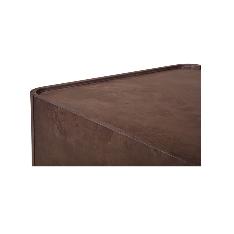 Gibson Coffee Table Natural, Dark Brown