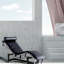 Chaise longue inclinable en cuir véritable-1622769820