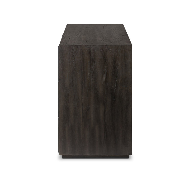 Leo 6 - Drawer Dresser, Smoked Black