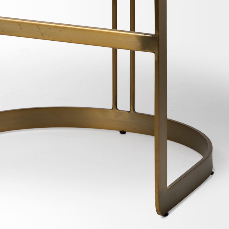 Tabouret de bar et de comptoir Bradley, Tabouret de comptoir (assise de 24,75 po de hauteu, Antique Slate