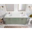 Moncef 72 po X P 22 po Meuble-lavabo double D D Evergreen-2026261831-2026261827