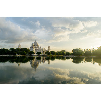 Victoria Memorial by AROYBARMAN - Wrapped Canvas Print