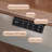 Walnut Rectangular Solid Wood Standing Desk-1224116293