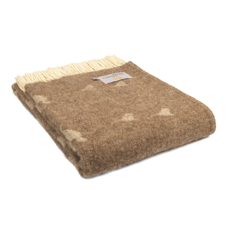 Lifestyle PNW Animal Print Throw Tweedmill Blanket, Pheasent