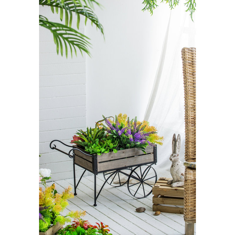 Practical Rustic Planter for Small Space