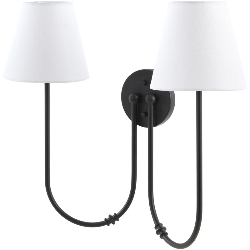 The Luan Wall Sconce, Matte Black