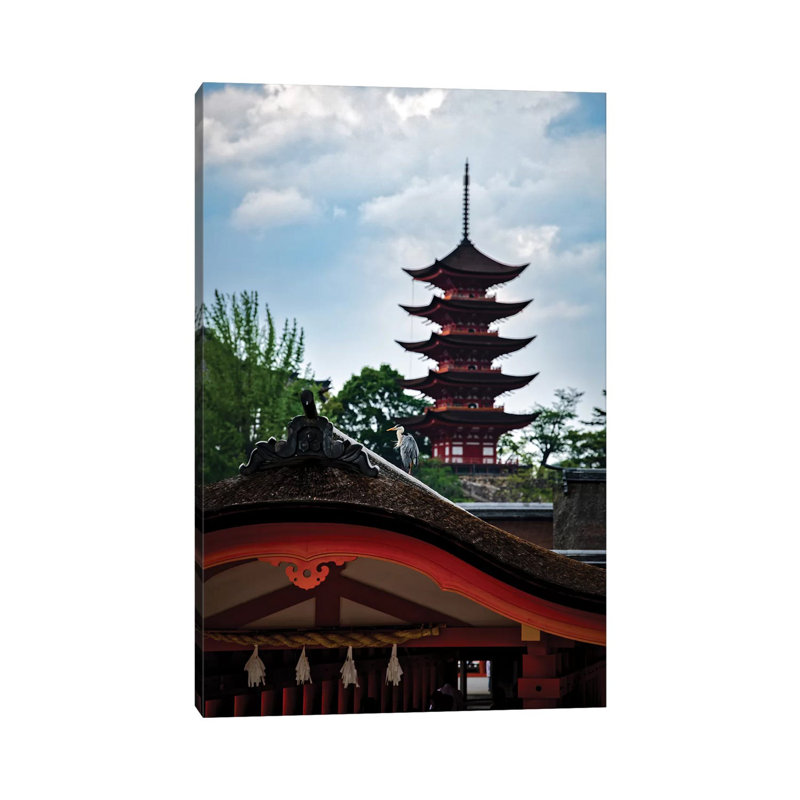 Summer In Japan XV by Daisuke Uematsu - Print on Canvas, Wrapped Canvas, 30.48cm H x 20.32cm W x 1.91cm D