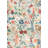 Cherry Machine Washable Floral Area Rug With Non-Slip Backing-794311704-802703234