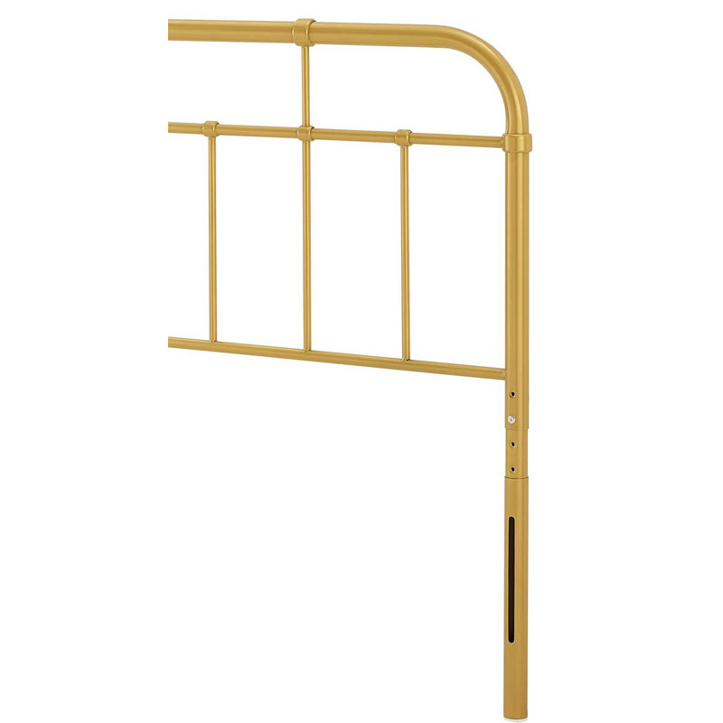 Tête de lit en métal Alessia, Grand, Doré
