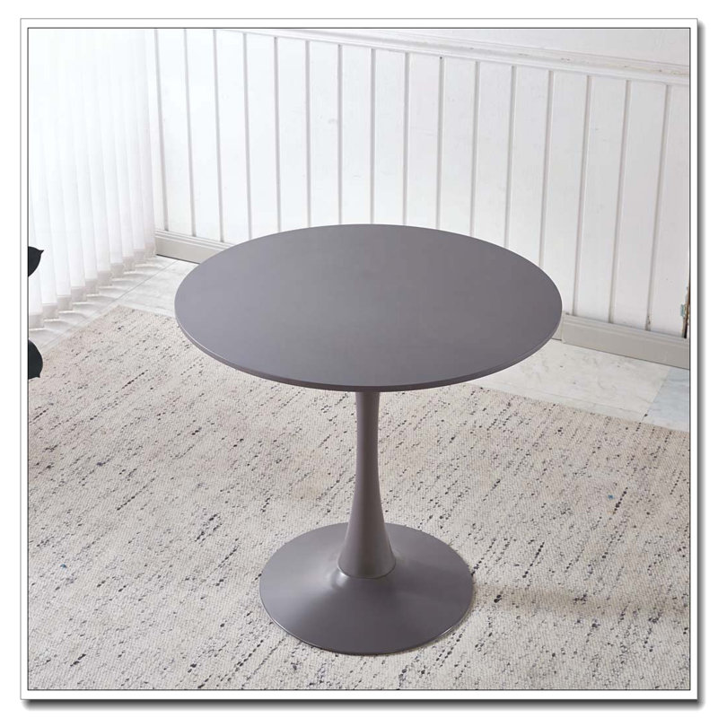 31.5"Dining Table for 2-4 people, Gray, 28.74"H x 31.5"L x 31.5"W, Gray
