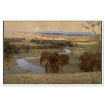 Art Remedy, paysage classique, toile, cadre, glisse toujours