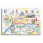 Art mural en verre épique «Paris Map Light» par Farida Zaman, 36 po x 24 po-911347910
