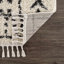 Tapis beige / noir Adein-934749784