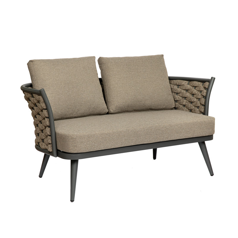Juwuan Fabric 55.52'' Reception Loveseat