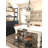 Altimari Swivel Adjustable Height Counter Stool with Metal Frame